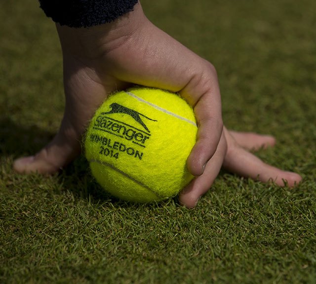 Slazenger's ball @ Wimbledon&nbsp; - by Deepankar Vivek - CollectLo