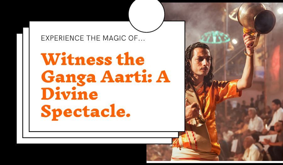 "Immerse yourself in the ethereal beauty of Ganga Aarti, a mesmerizing spectacle that will leave you in awe. " - by Ankita Panpatil  - CollectLo