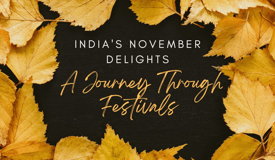 India's November Delights: A Journey Through Festivals  - by Anisha Khurana - CollectLo