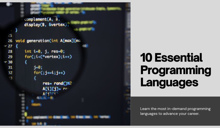 10 Essential Programming Languages Every Developer Should Learn - by Ankita Panpatil  - CollectLo