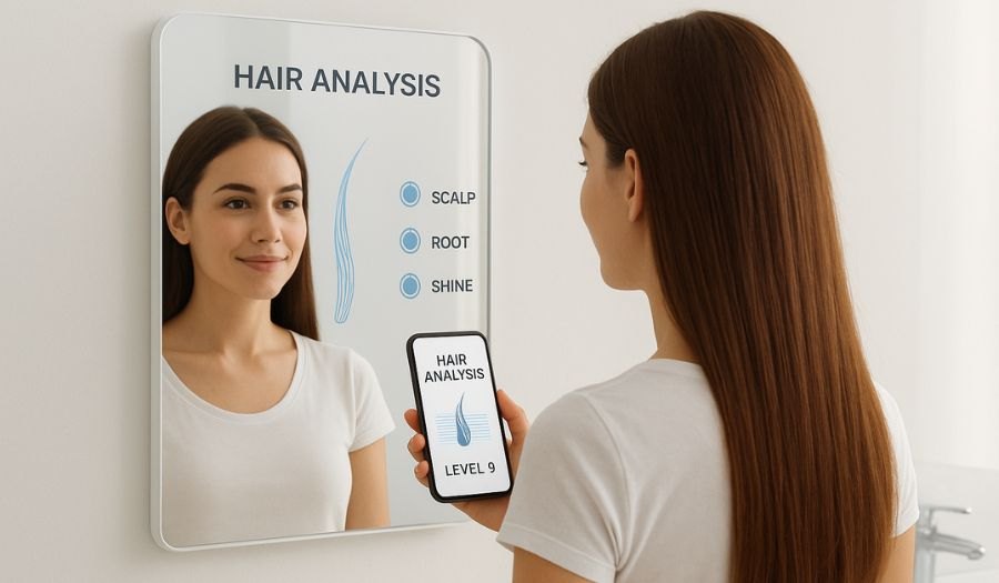 AI-powered hair analysis and personalized haircare technology - by Anacia Dias - CollectLo