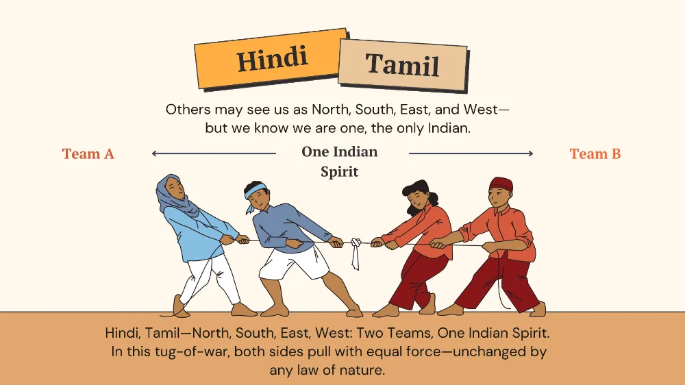 Reflections from My Educational Journey in the Tamil-Hindi Debate - by Aman Singh - CollectLo