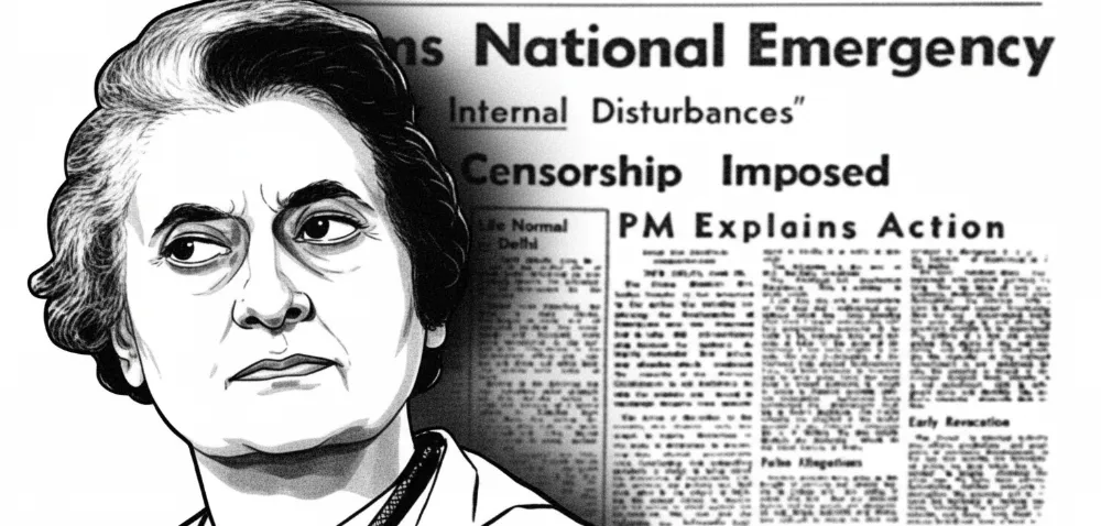 <b>Indira Gandhi’s Infamous Emergency</b> - by Wilvia Dsouza  - CollectLo