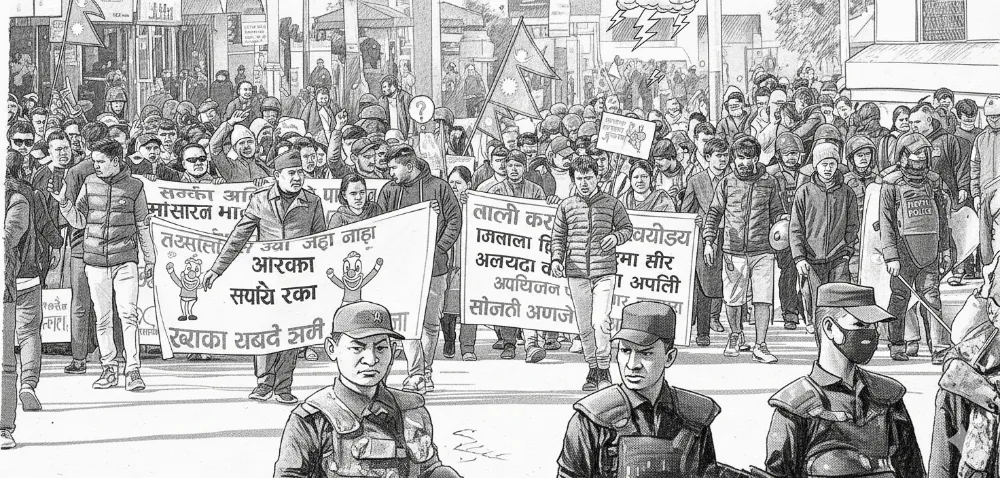 <b>Nepal's Political Instability</b> - by Wilvia Dsouza  - CollectLo