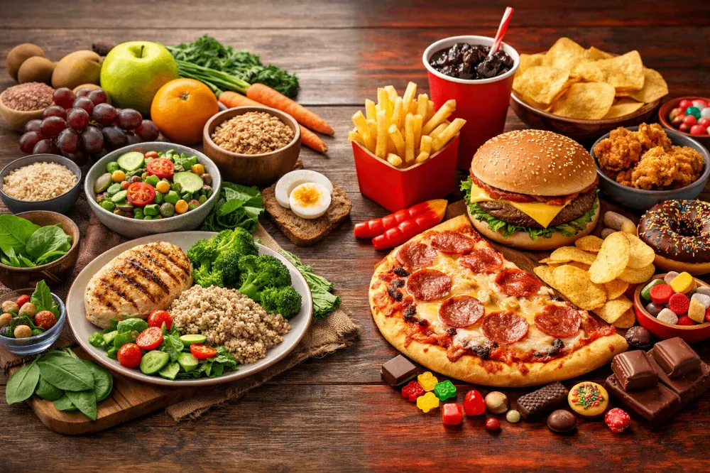 Healthy or Junk? The Daily Food Decision We Often Ignore - by Varsha Dubey - CollectLo