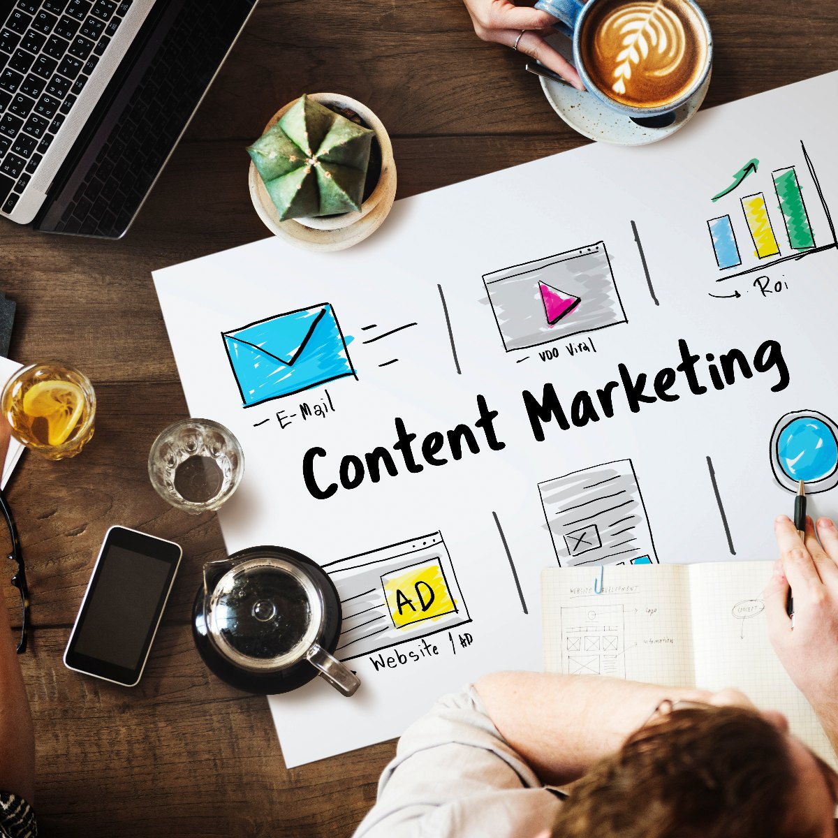 Content Marketing Strategies for Small Businesses on a Budget - by Rahul Patel  - CollectLo