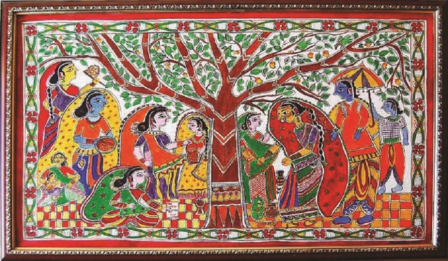 World of Mithila Painting: A Journey through Bihar's Artistry - by Saurav - CollectLo