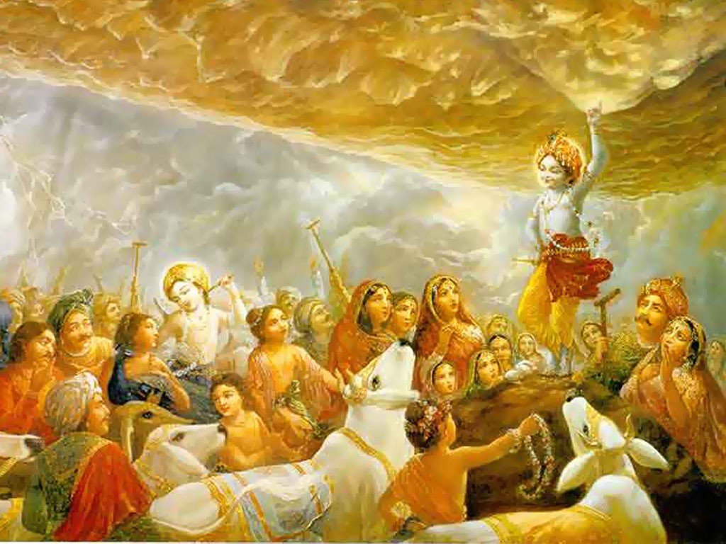 The Unheard story about Govardhan Parvat- a truth and devotion.   - by Divyansh Agarwal  - CollectLo